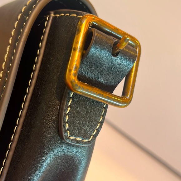 Sam Edelman Eden Leather Crossbody Saddlebag - Appears BRAND new! - Picture 4 of 10